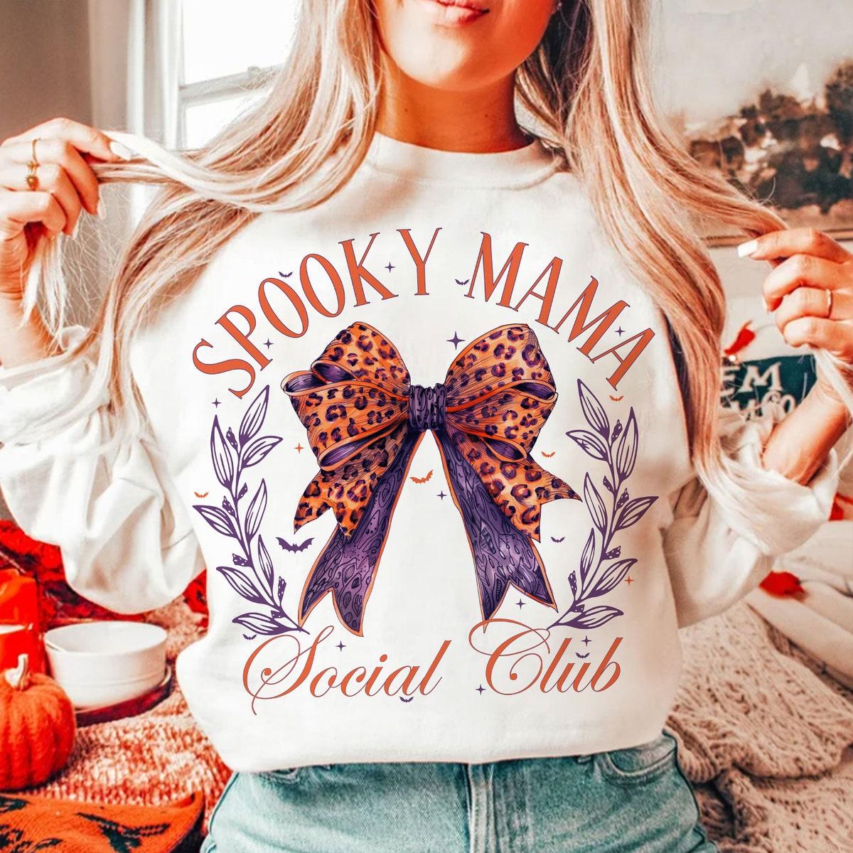 Spooky Mama Mini Halloween Shirt 3