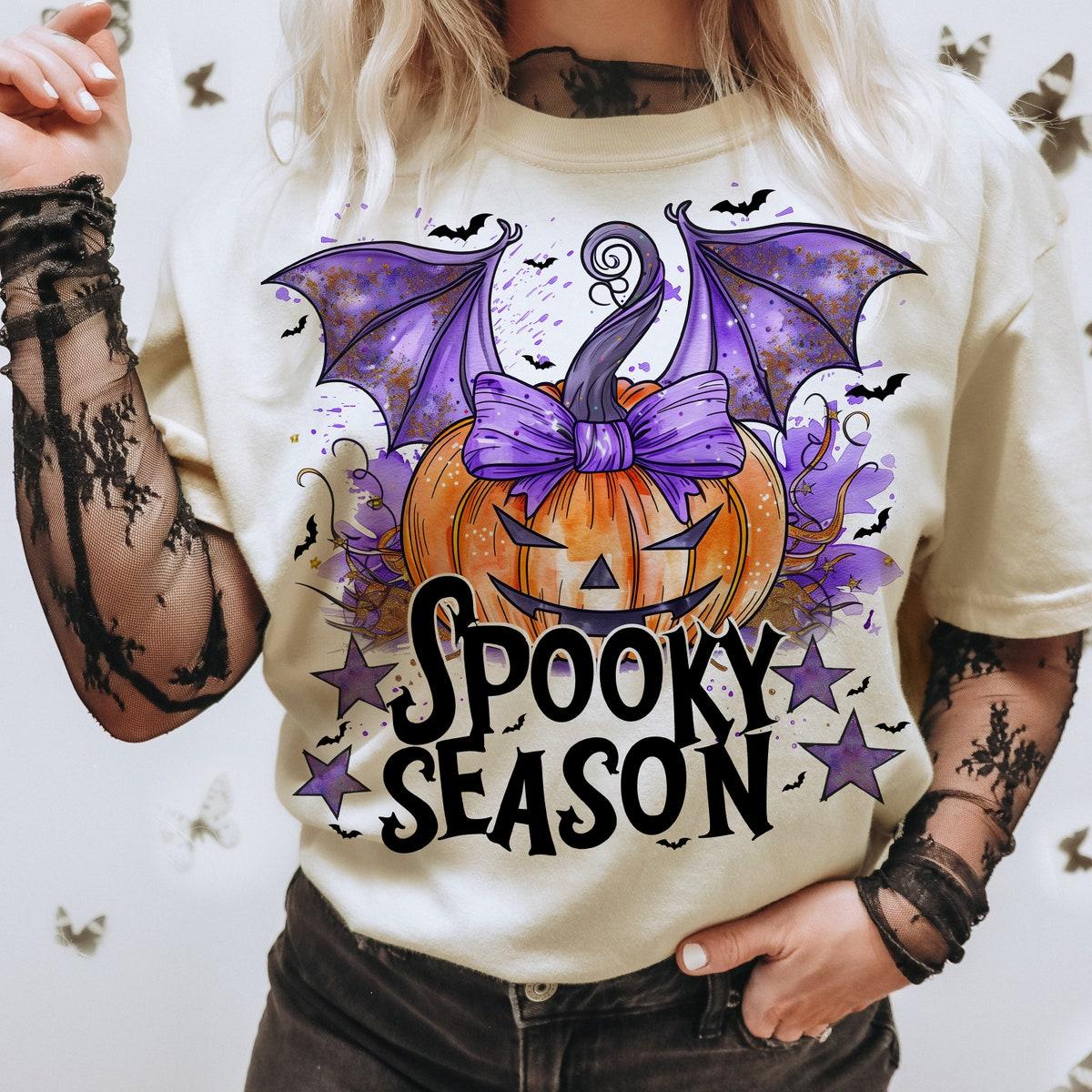 Spooky Season Halloween Pumpkin Shirt 2