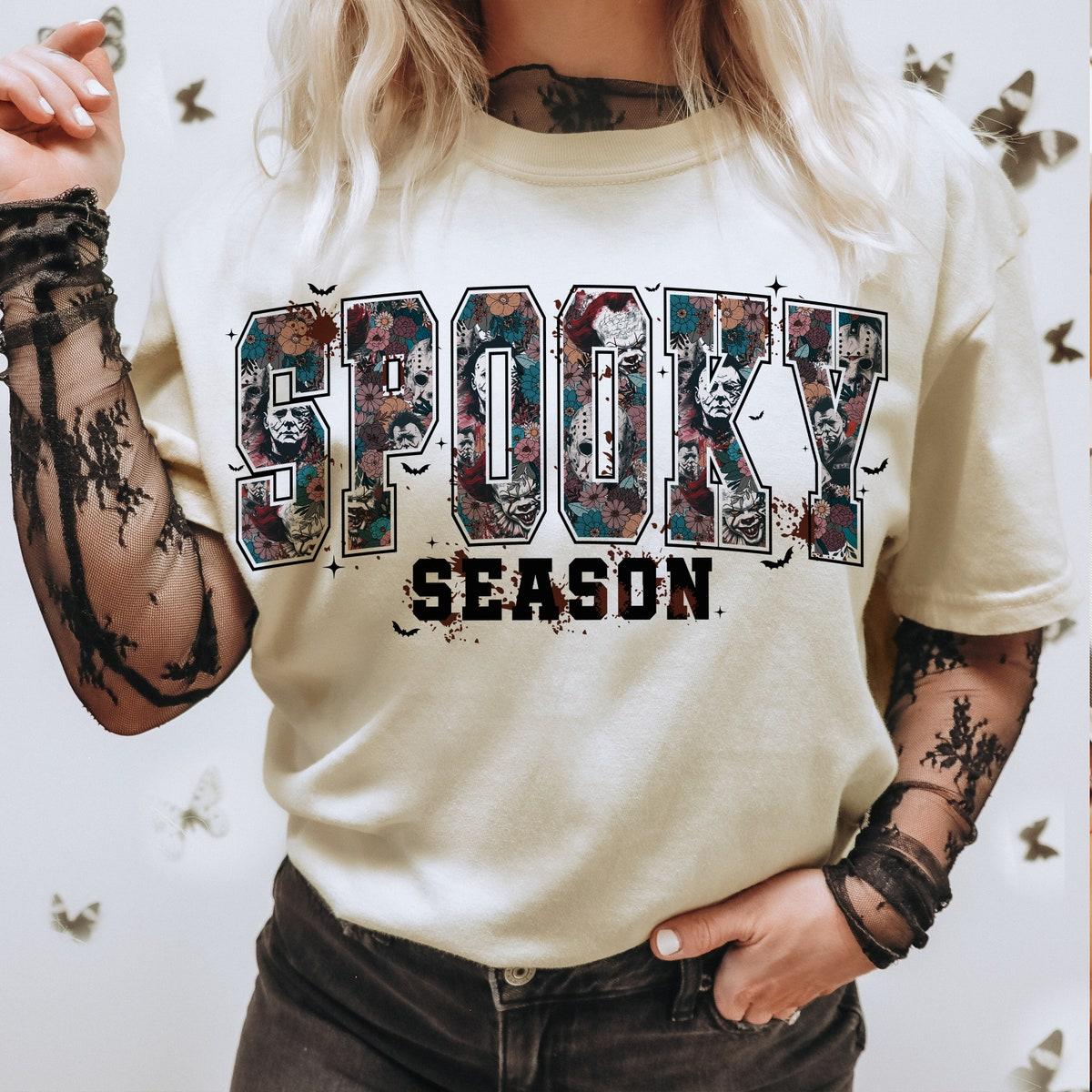 Spooky Season Horror Halloween Shirt 1