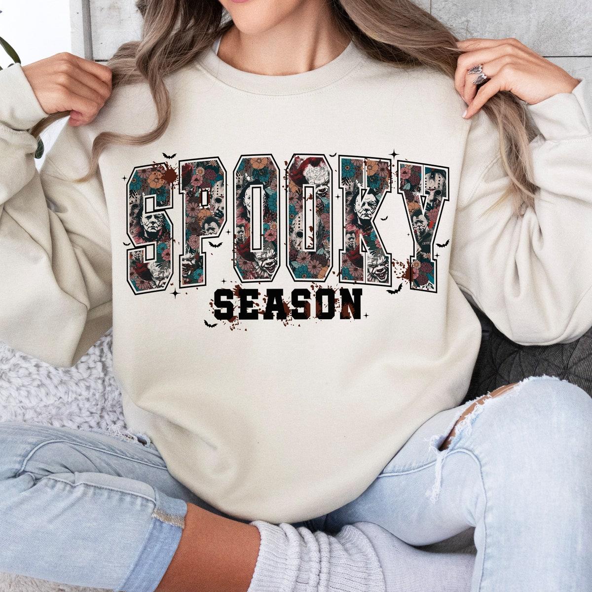 Spooky Season Horror Halloween Shirt 3