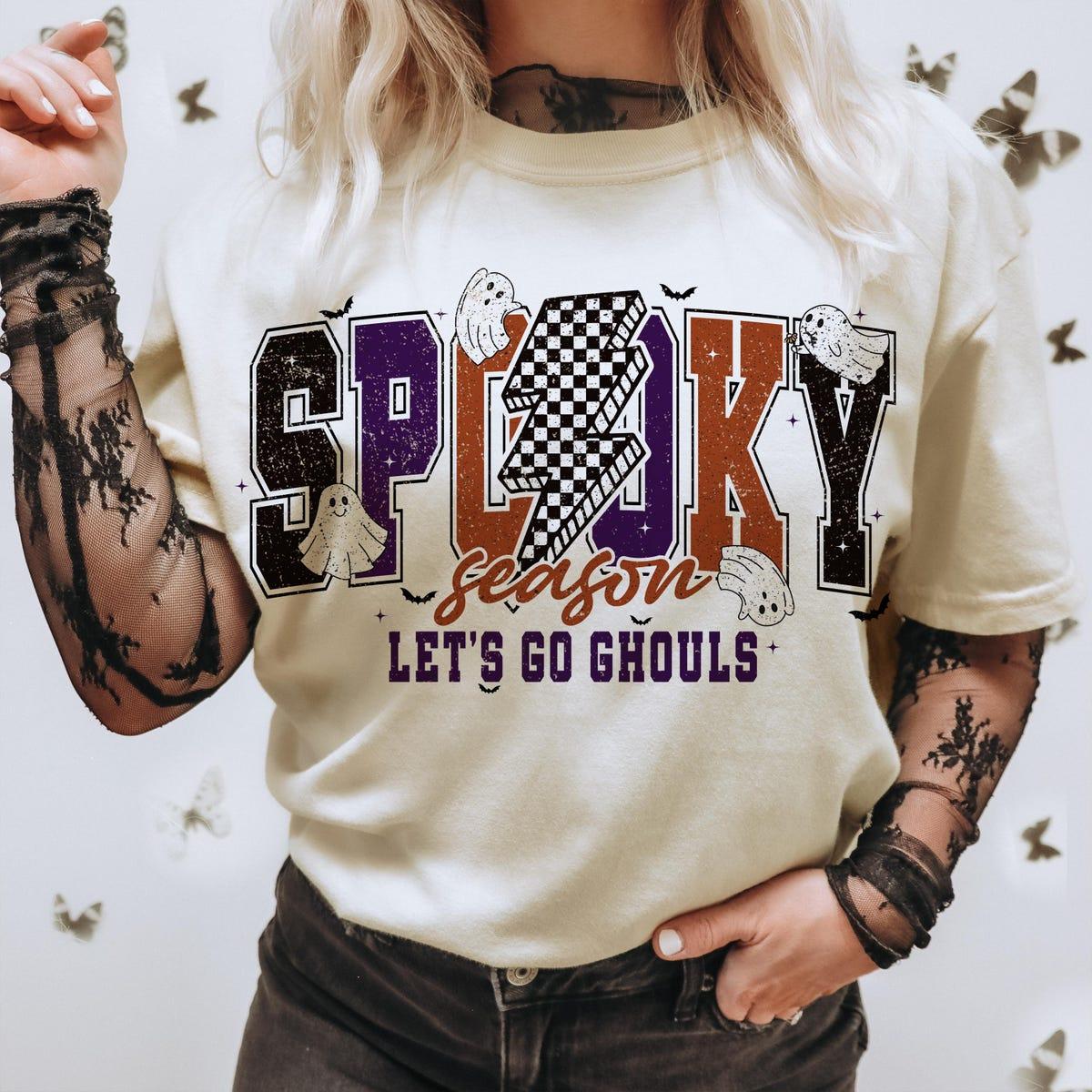 Spooky Season Let's Go Ghouls Halloween Shirt 2