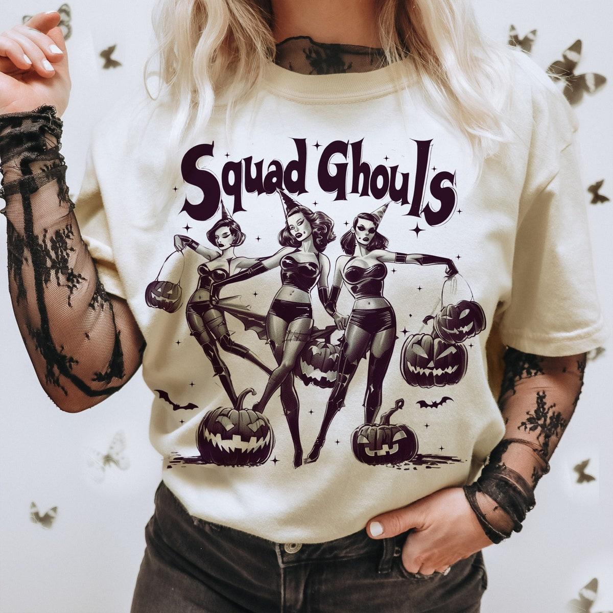 Squad Ghouls Halloween Gothic Shirt 1