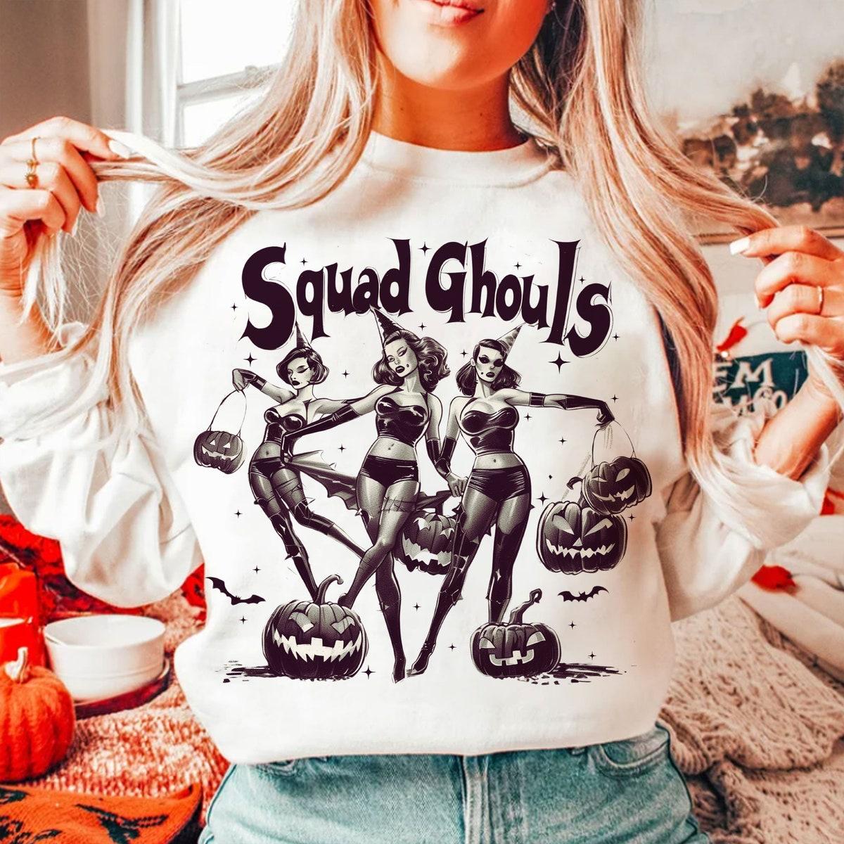 Squad Ghouls Halloween Gothic Shirt 3