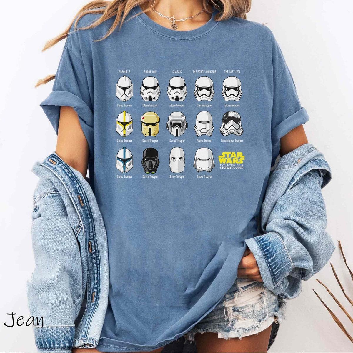 Star Wars Clone Wars Saga Guide Evolution Of A Stormtrooper Shirt 2