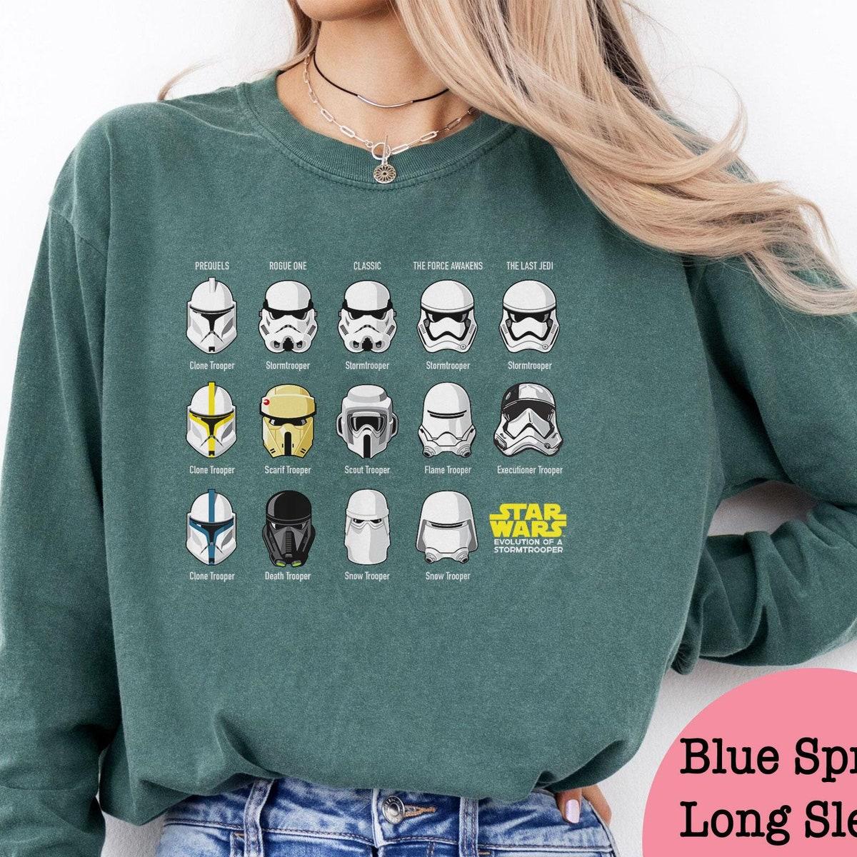 Star Wars Clone Wars Saga Guide Evolution Of A Stormtrooper Shirt 4