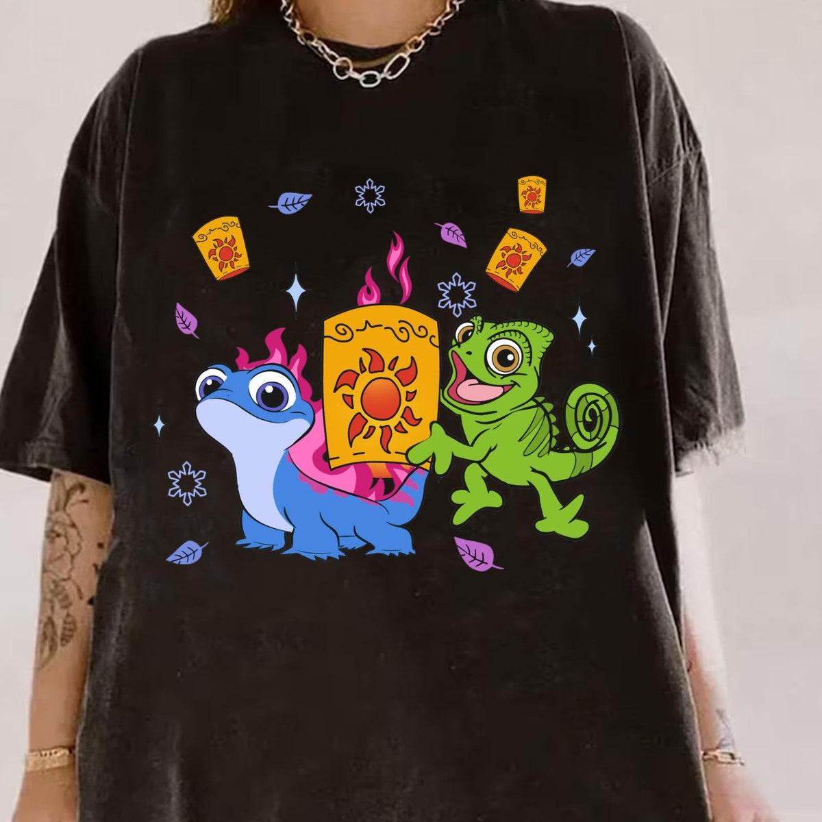 Tangled Frozen Pascal And Bruni Lanterns Shirt 3