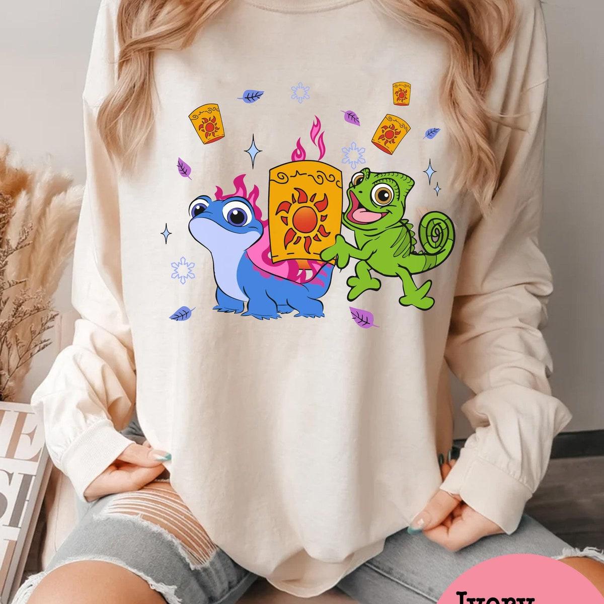 Tangled Frozen Pascal And Bruni Lanterns Shirt 4