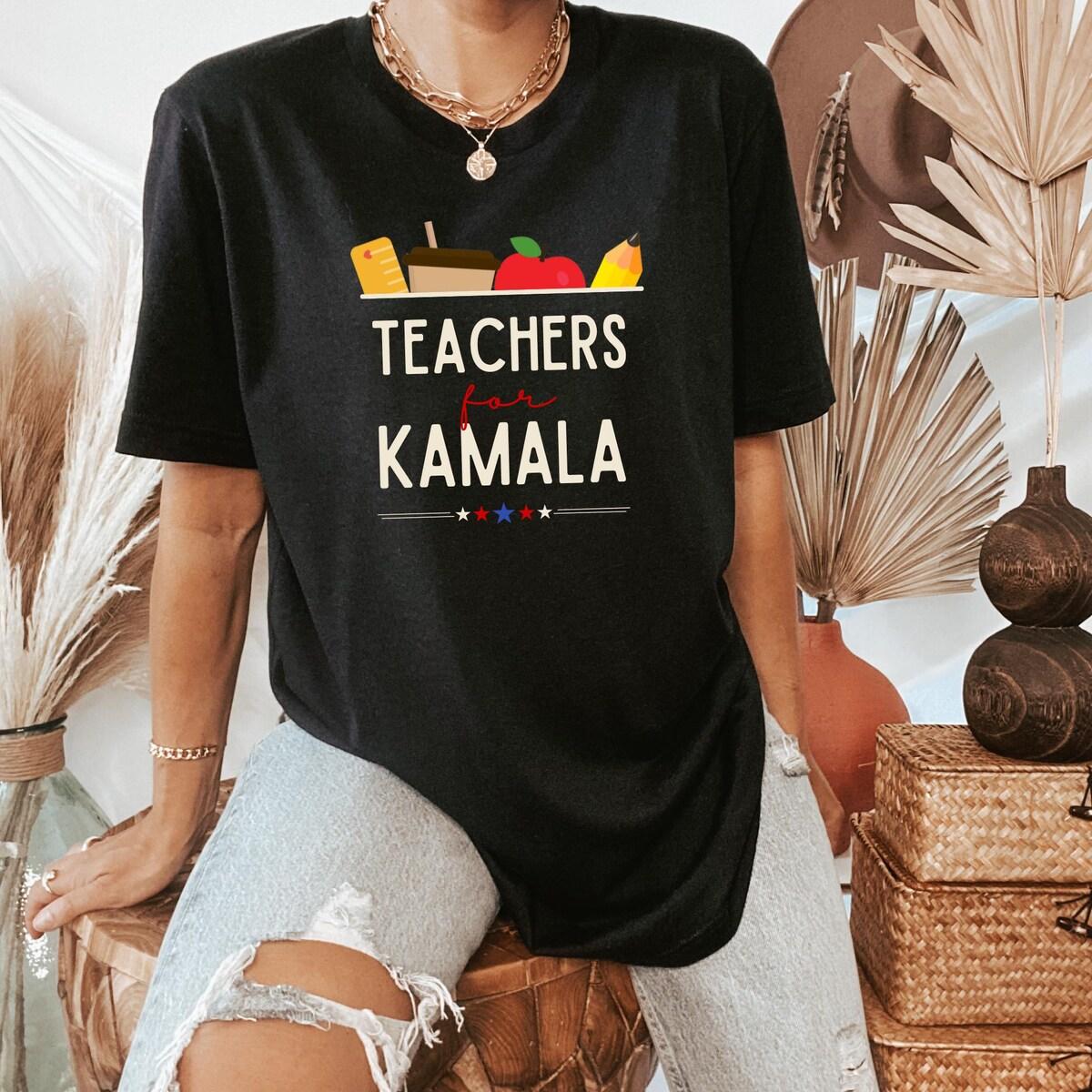 Teachers For Kamala Harris 2024 Presiden Shirt 2