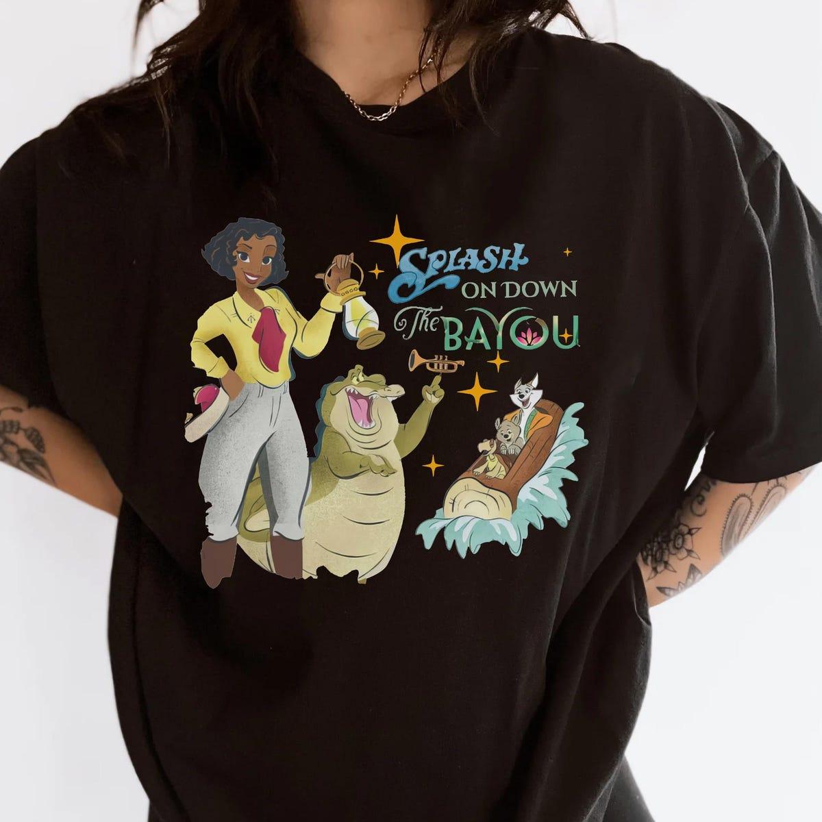 Tiana's Bayou Adventure Splash Down The Bayou Shirt 2