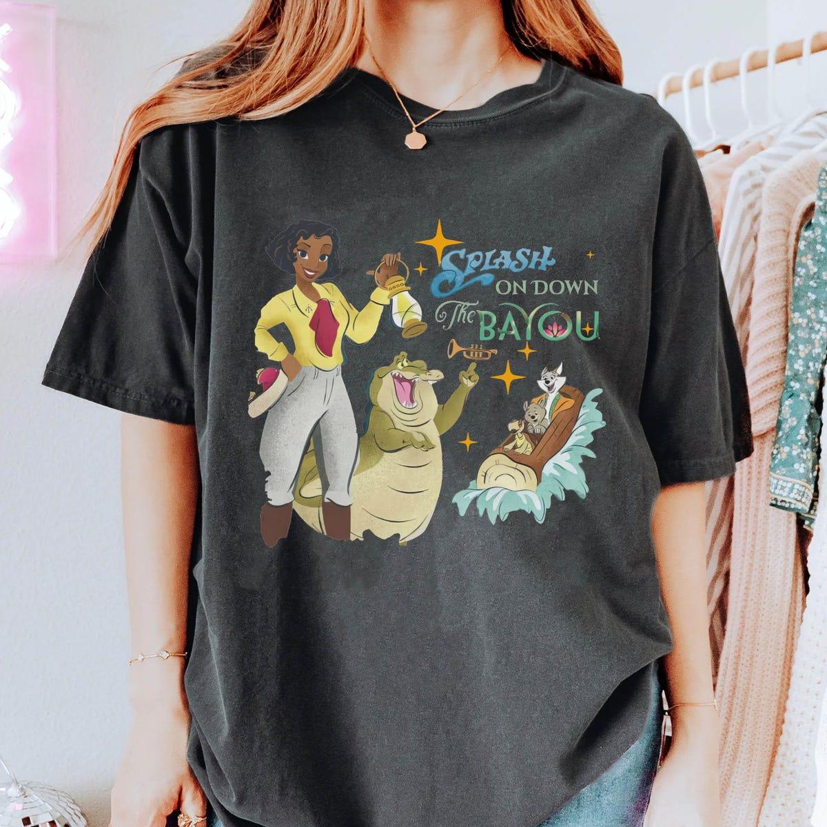 Tiana's Bayou Adventure Splash Down The Bayou Shirt 3