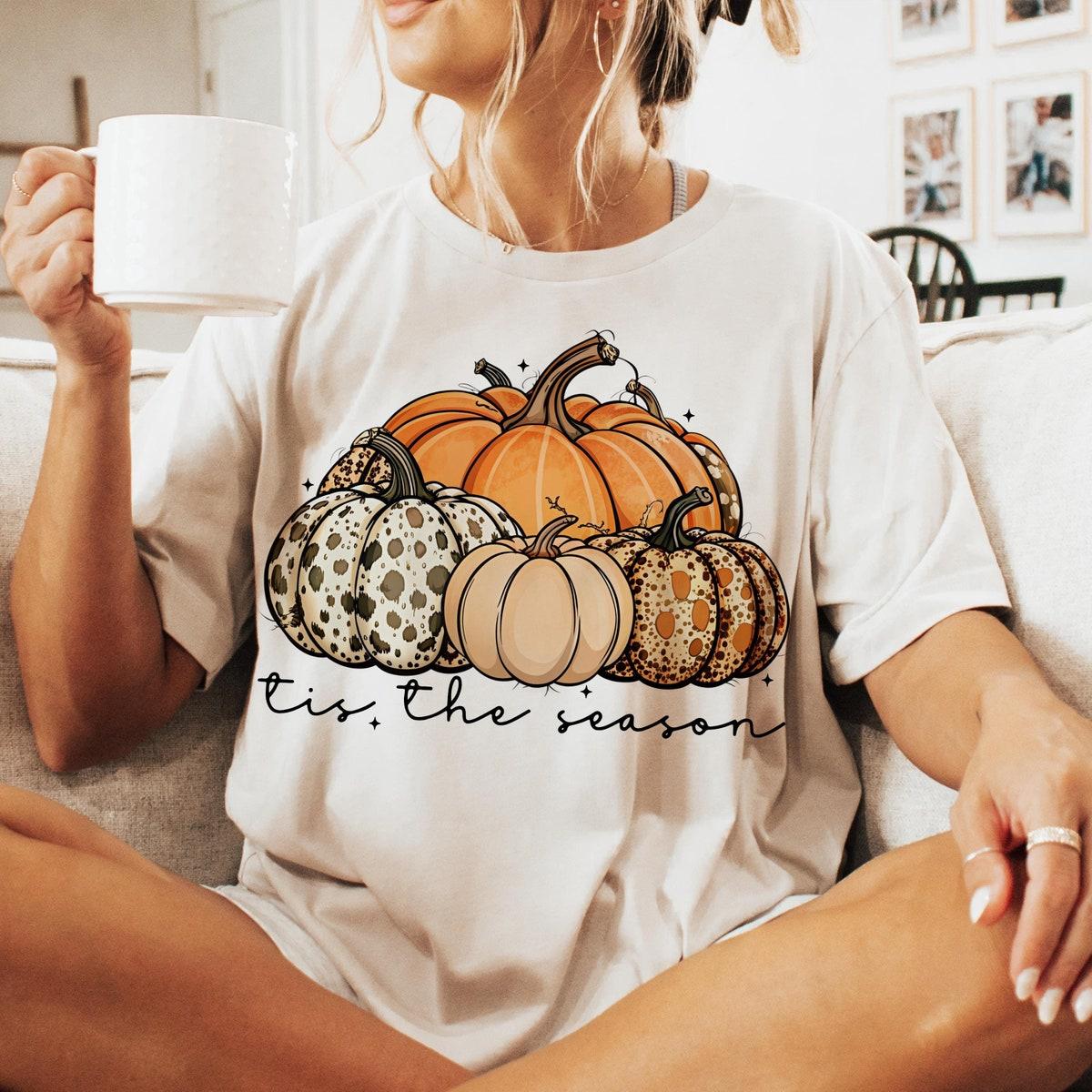 Tis The Season Fall Pumpkin Thanksgiving Shirt 1