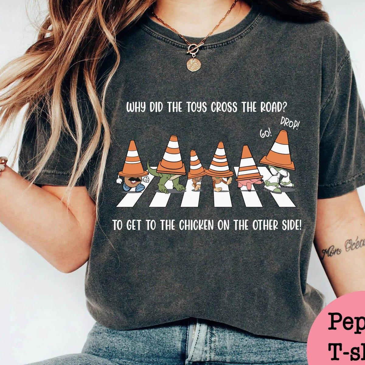 Toy Story Abbey Road Why Did The Toys Cross The Road Shirt 2