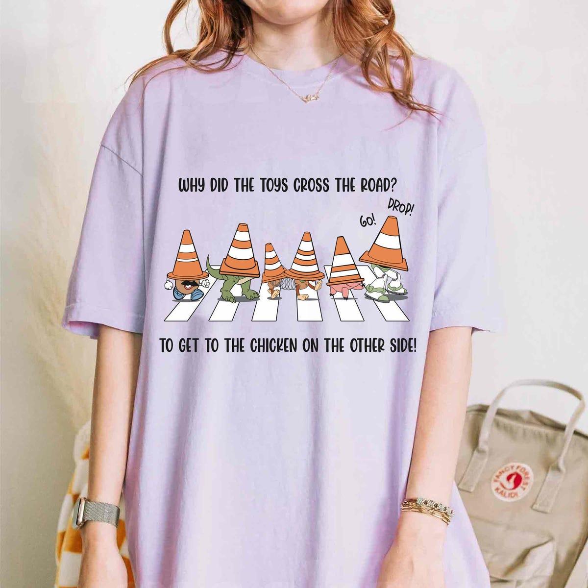 Toy Story Abbey Road Why Did The Toys Cross The Road Shirt 3