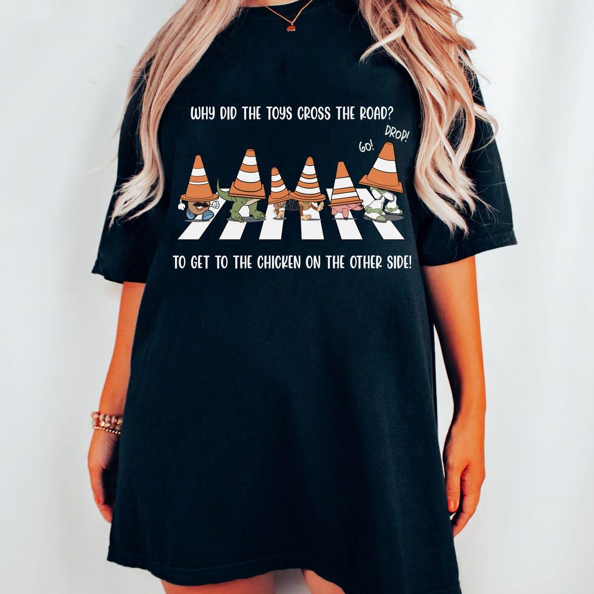 Toy Story Abbey Road Why Did The Toys Cross The Road Shirt 4