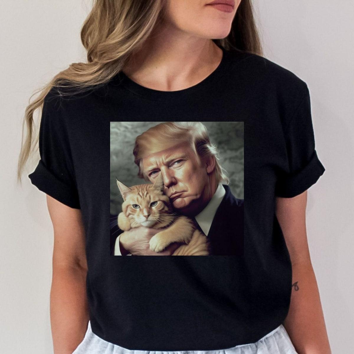 Trump And Cat Funny Trump Shirt 6