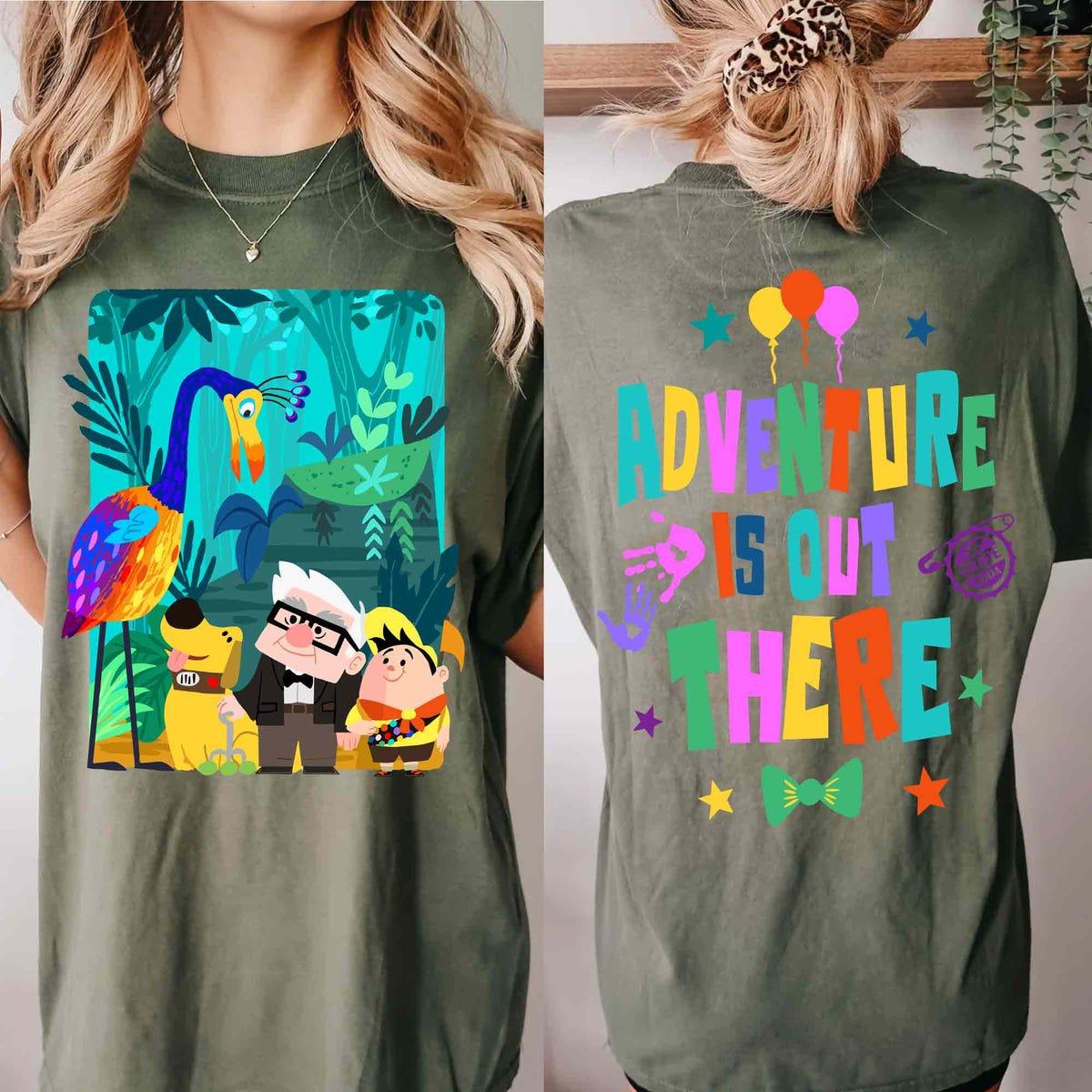 Two Sided Carl Russell Dug And Kevin Adventure Is Out There Shirt 4