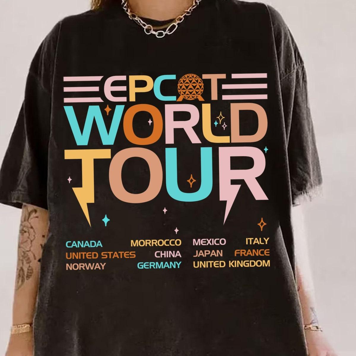 Two Sided Drink Around The World Tour Shirt 3