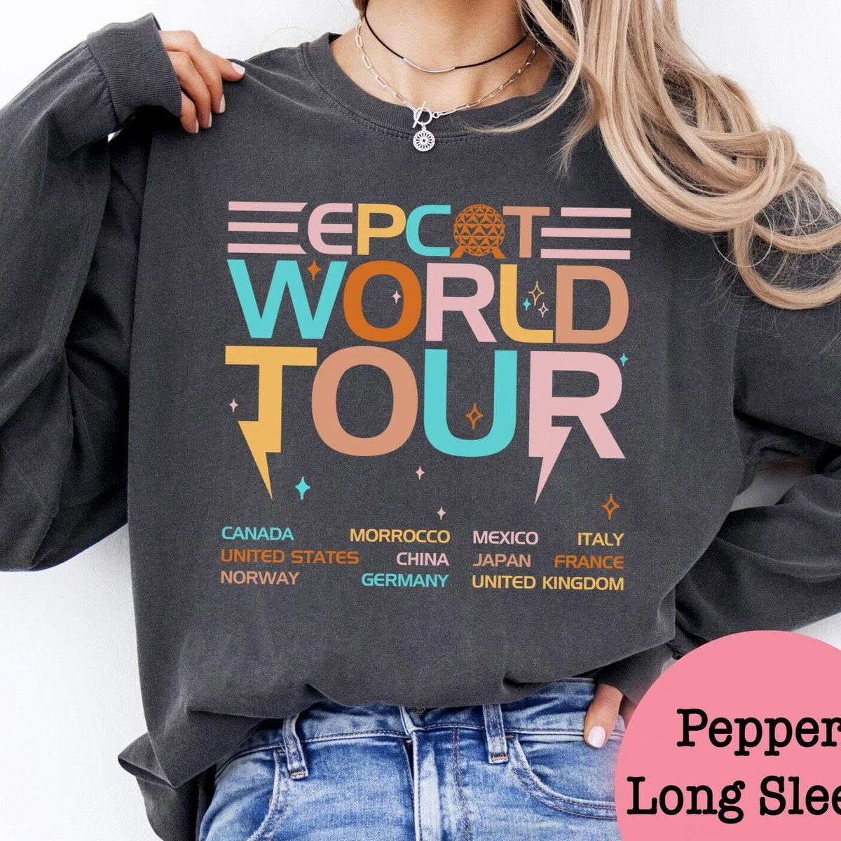 Two Sided Drink Around The World Tour Shirt 5