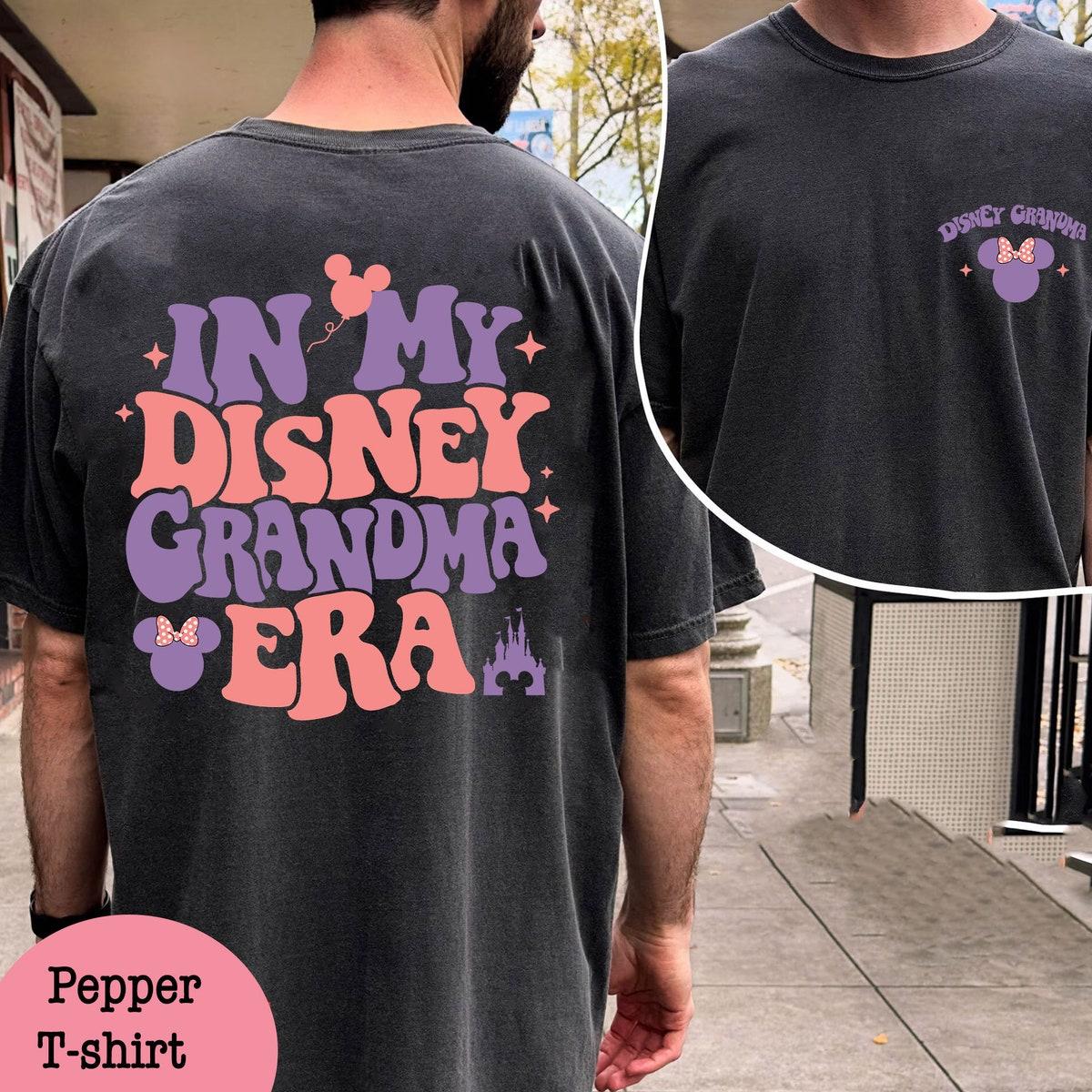 Two Sided Minnie Mouse In My Disney Grandma Era Shirt 2