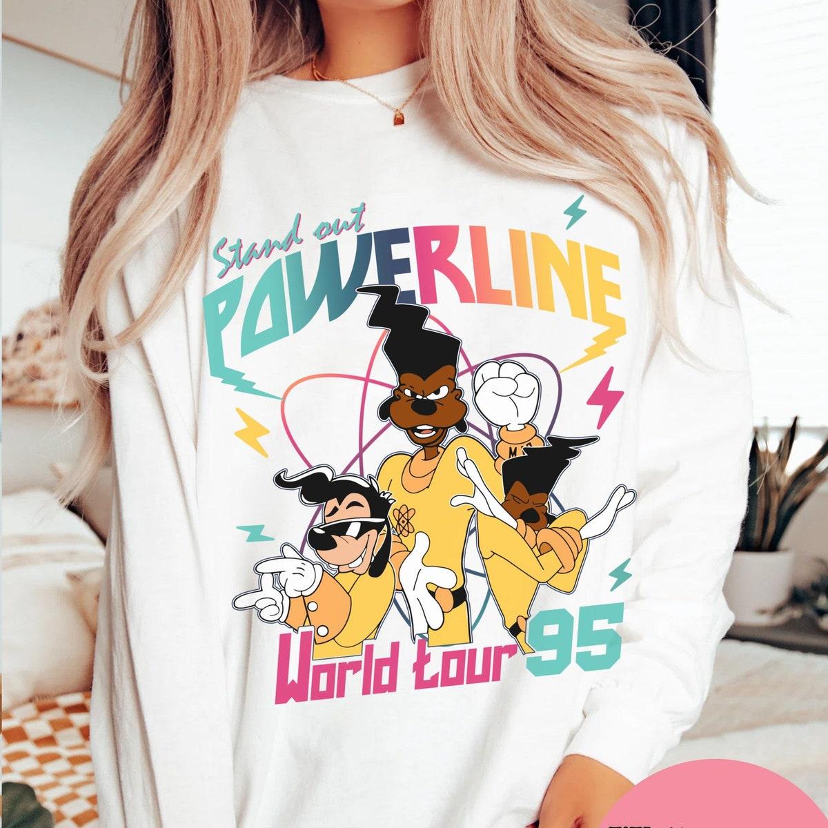 Two Sided Powerline Stand Out World Tour 95 Shirt 6