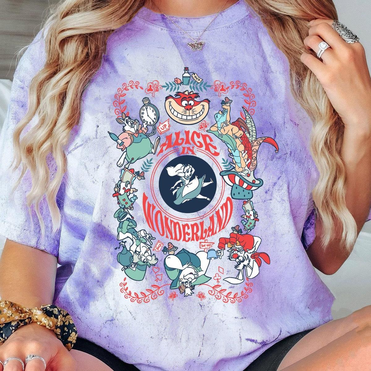 Vintage Alice In Wonderland Disney Princess Shirt 5