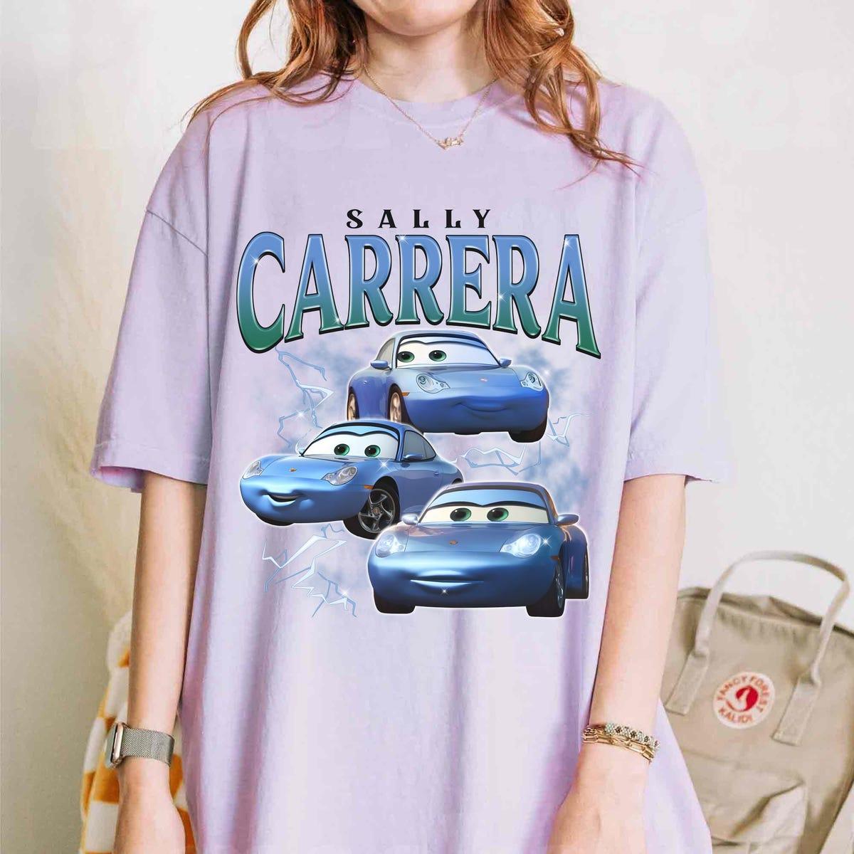 Vintage Disney Cars Group Character Portrait Lightning Mcqueen Shirt 3