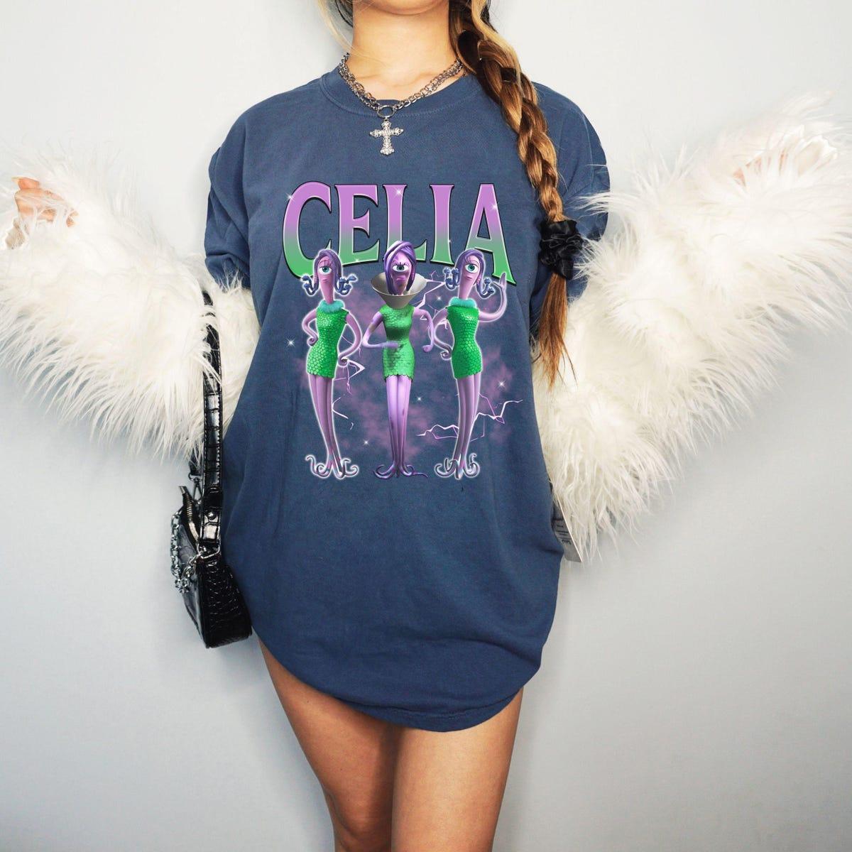 Vintage Disney Celia Mae Monster Inc Characters Shirt 4