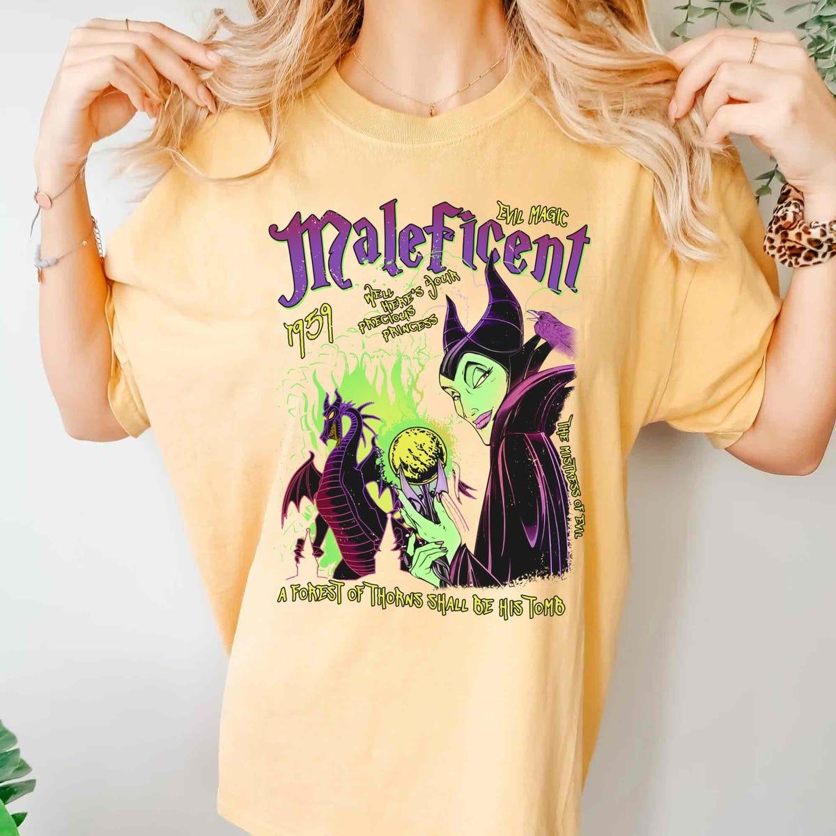 Vintage Disney Maleficent Dragon Sleeping Beauty Villains Shirt 2