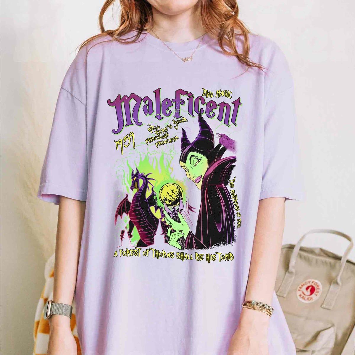 Vintage Disney Maleficent Dragon Sleeping Beauty Villains Shirt 3