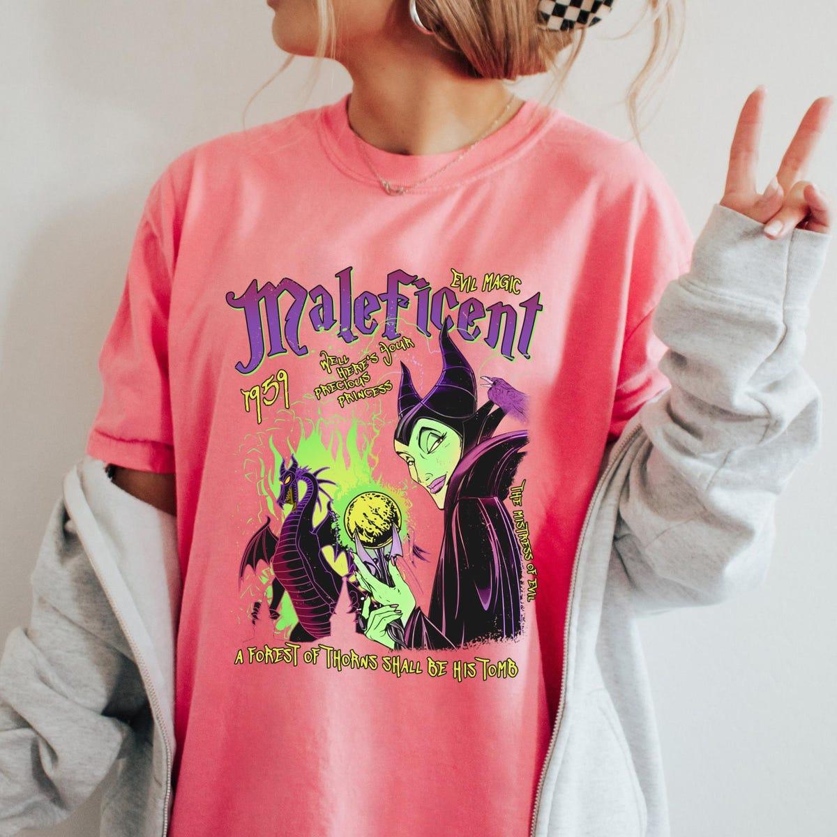 Vintage Disney Maleficent Dragon Sleeping Beauty Villains Shirt 5