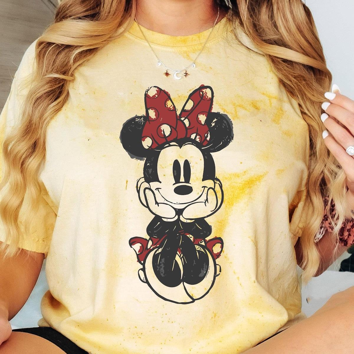 Vintage Disney Minnie Mouse Portrait Shirt 2