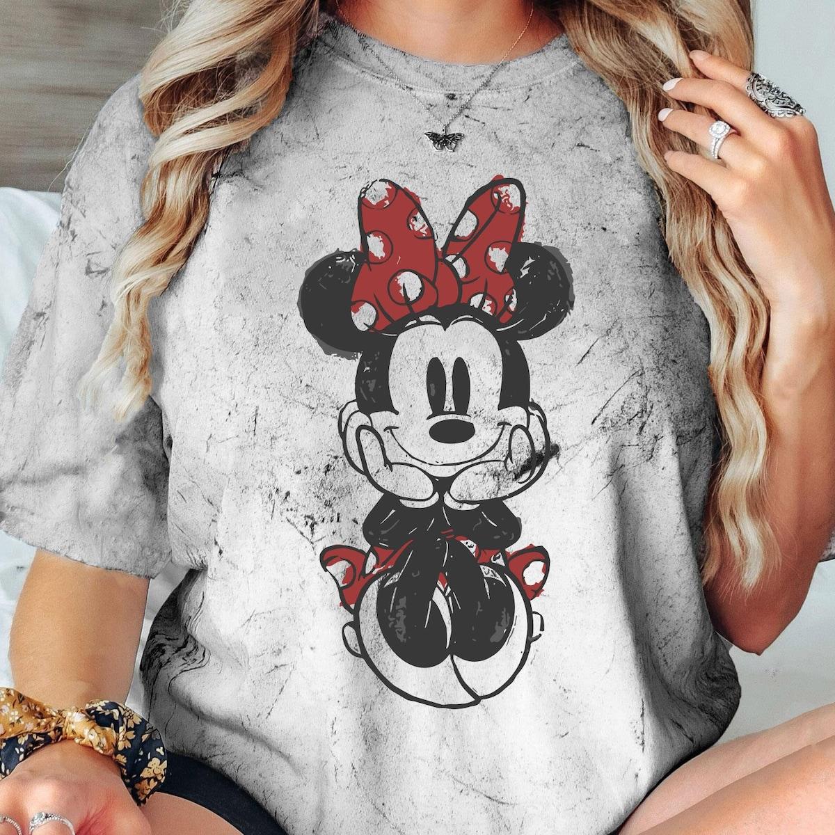 Vintage Disney Minnie Mouse Portrait Shirt 3