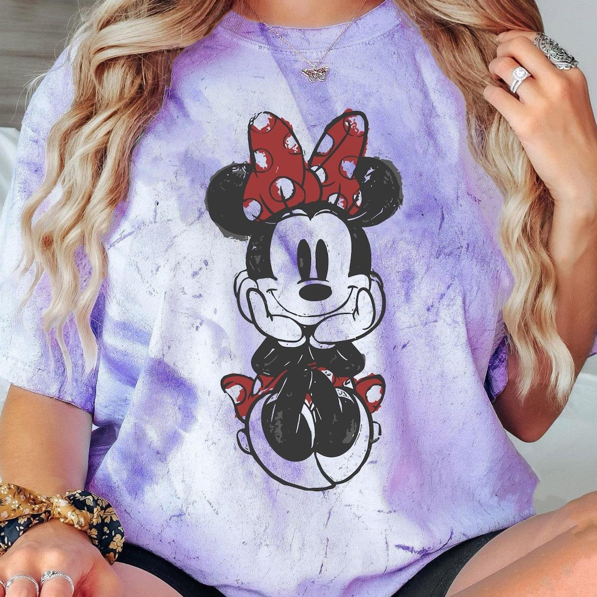 Vintage Disney Minnie Mouse Portrait Shirt 6