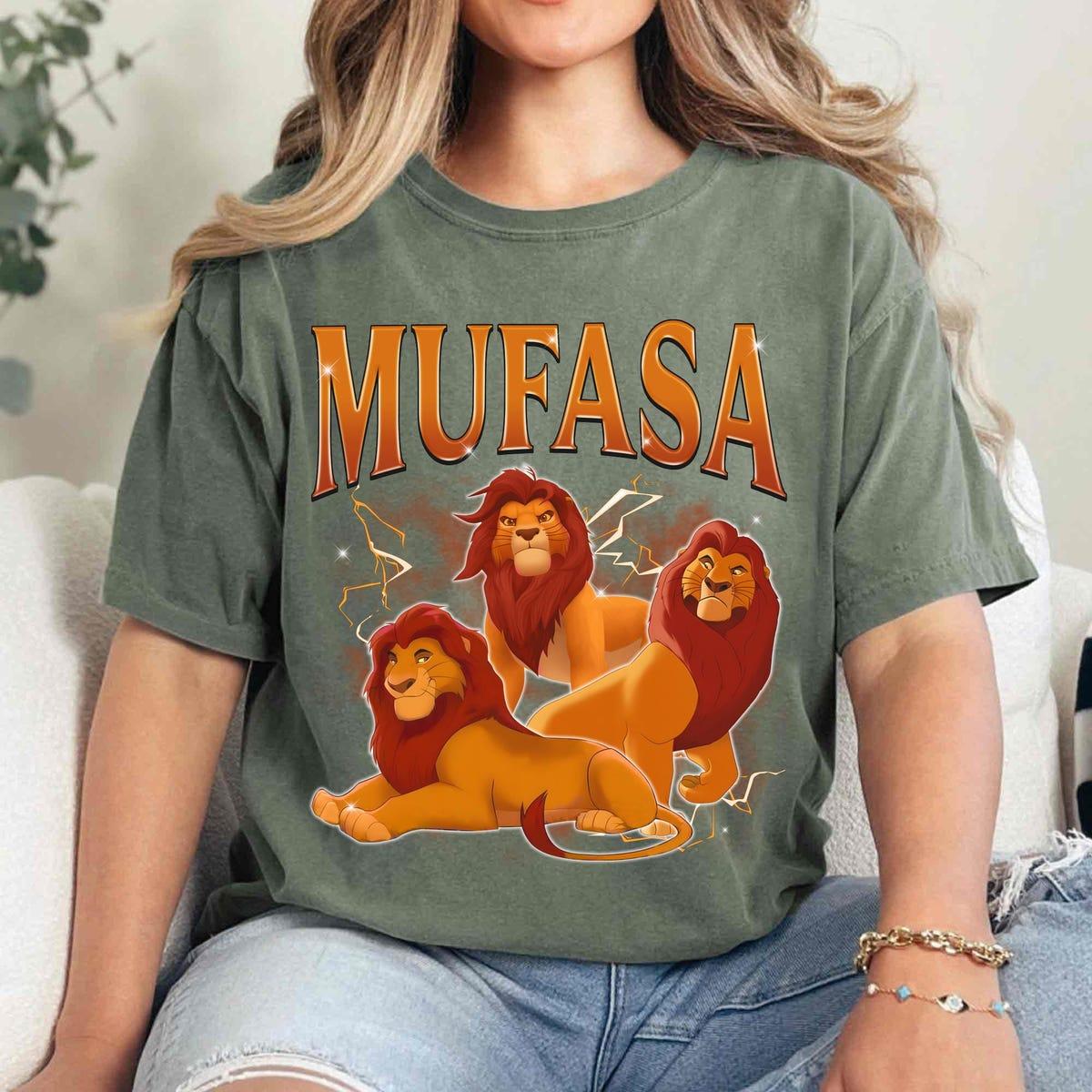 Vintage Disney Mufasa The Lion King Characters Shirt 1