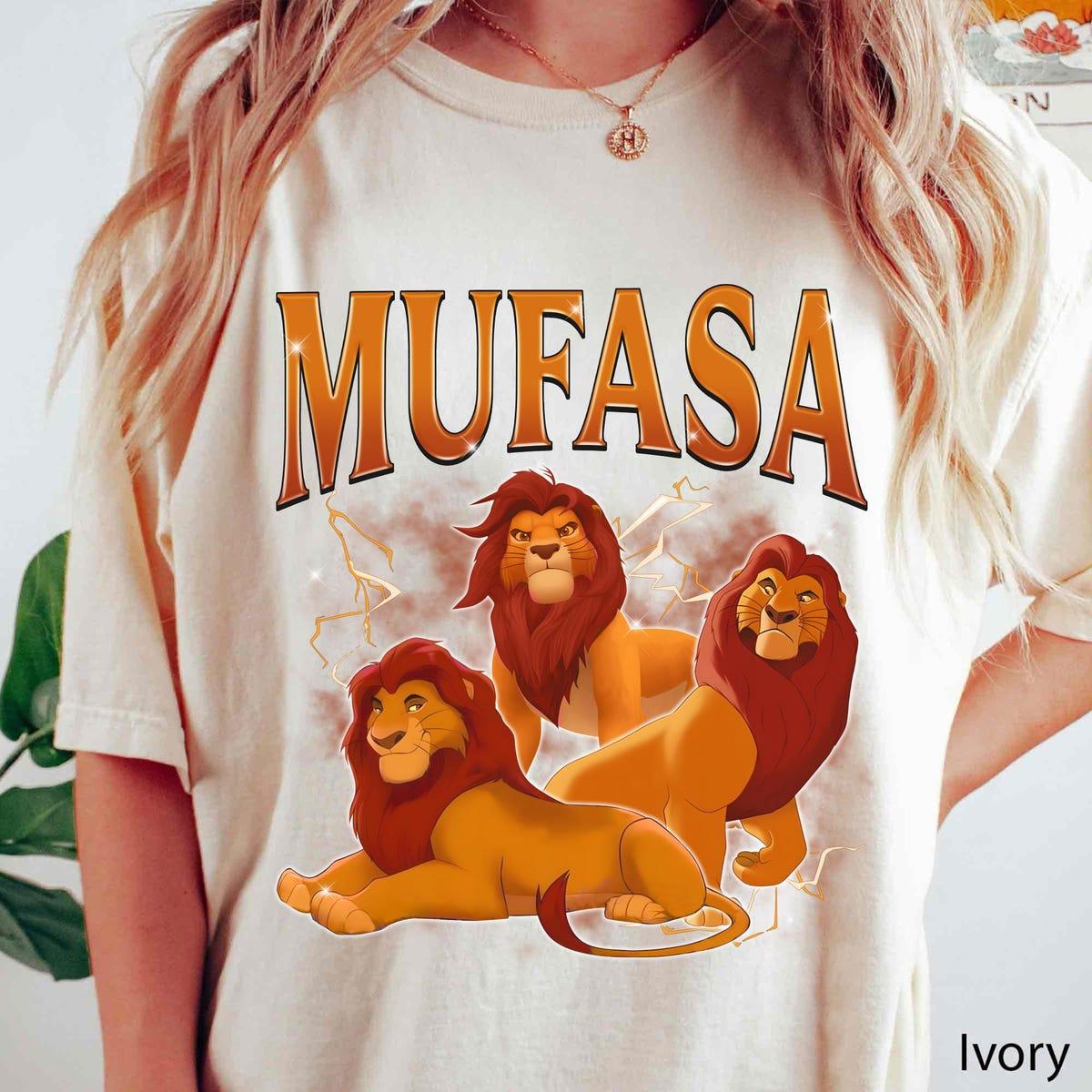 Vintage Disney Mufasa The Lion King Characters Shirt 2