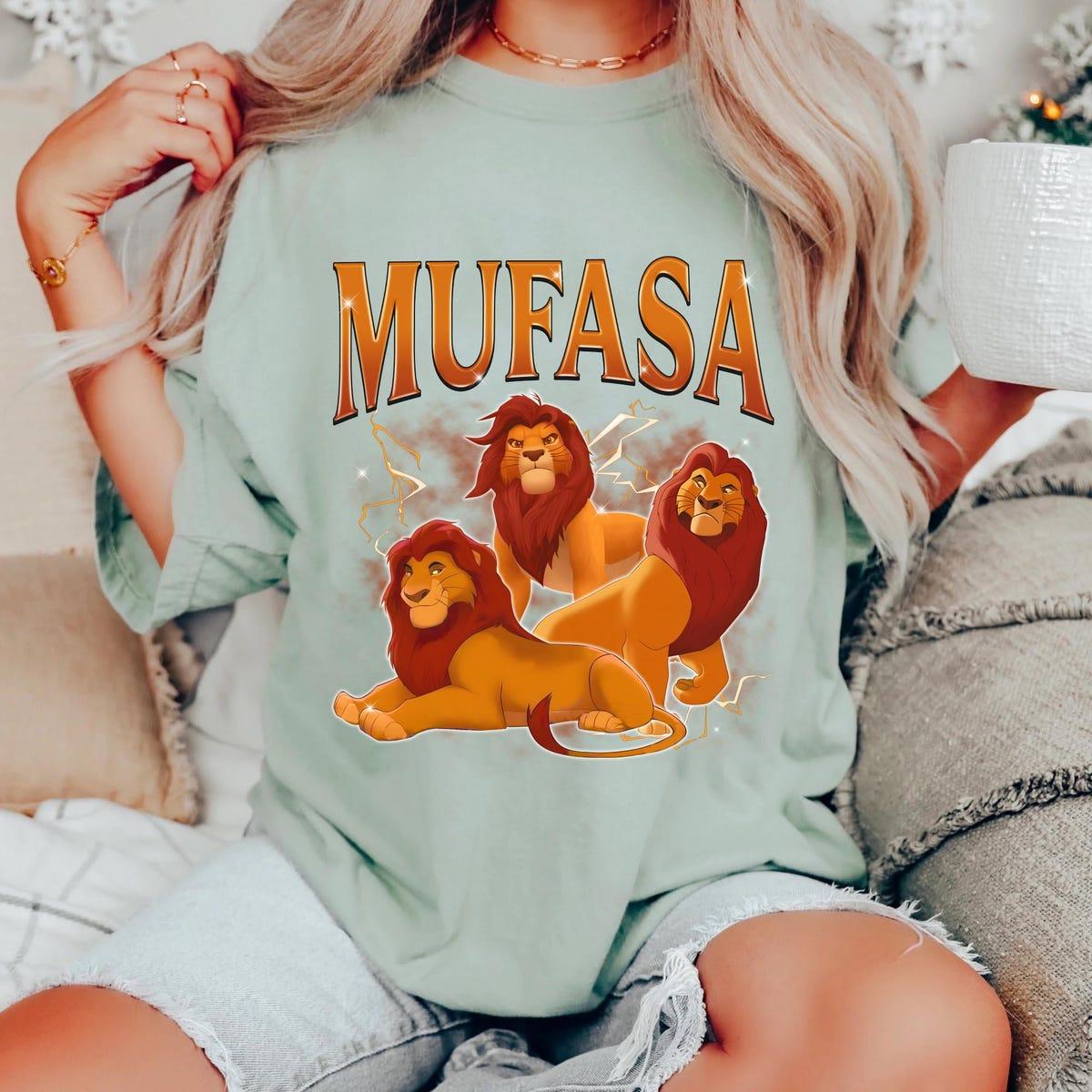 Vintage Disney Mufasa The Lion King Characters Shirt 5