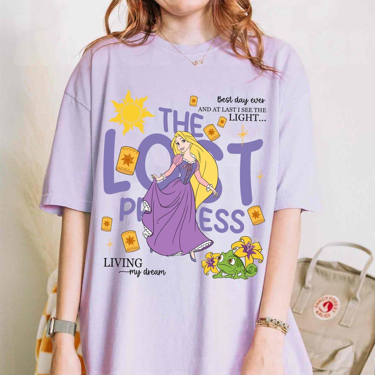 Vintage Disney The Lost Princess Tangled Rapunzel Shirt 2