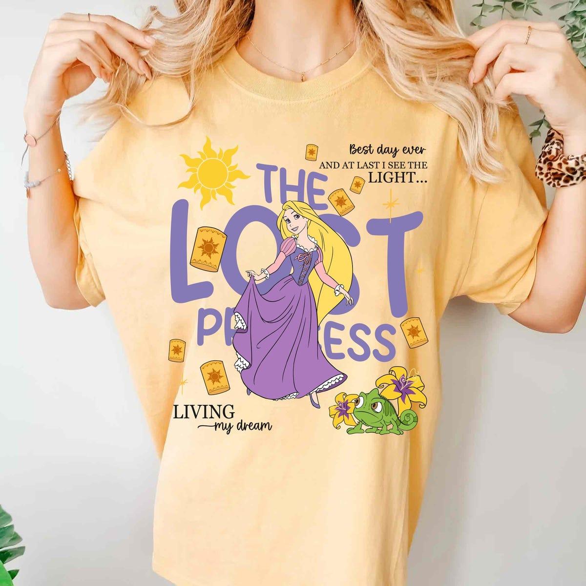 Vintage Disney The Lost Princess Tangled Rapunzel Shirt 3