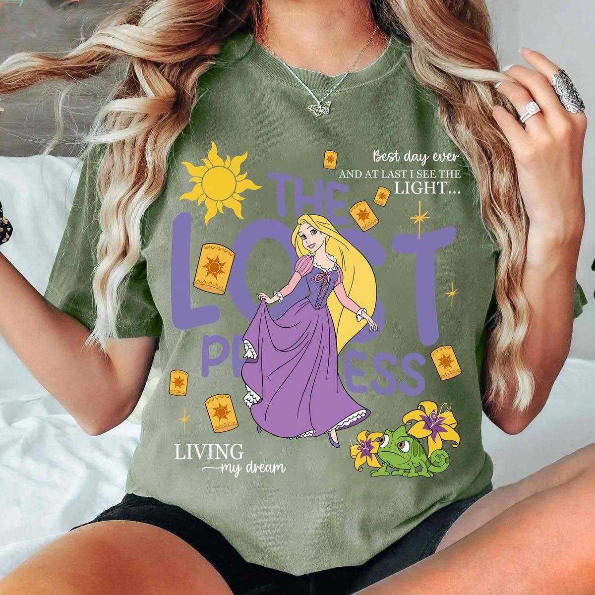 Vintage Disney The Lost Princess Tangled Rapunzel Shirt 5