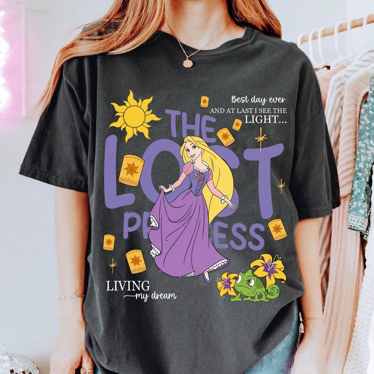 Vintage Disney The Lost Princess Tangled Rapunzel Shirt 6