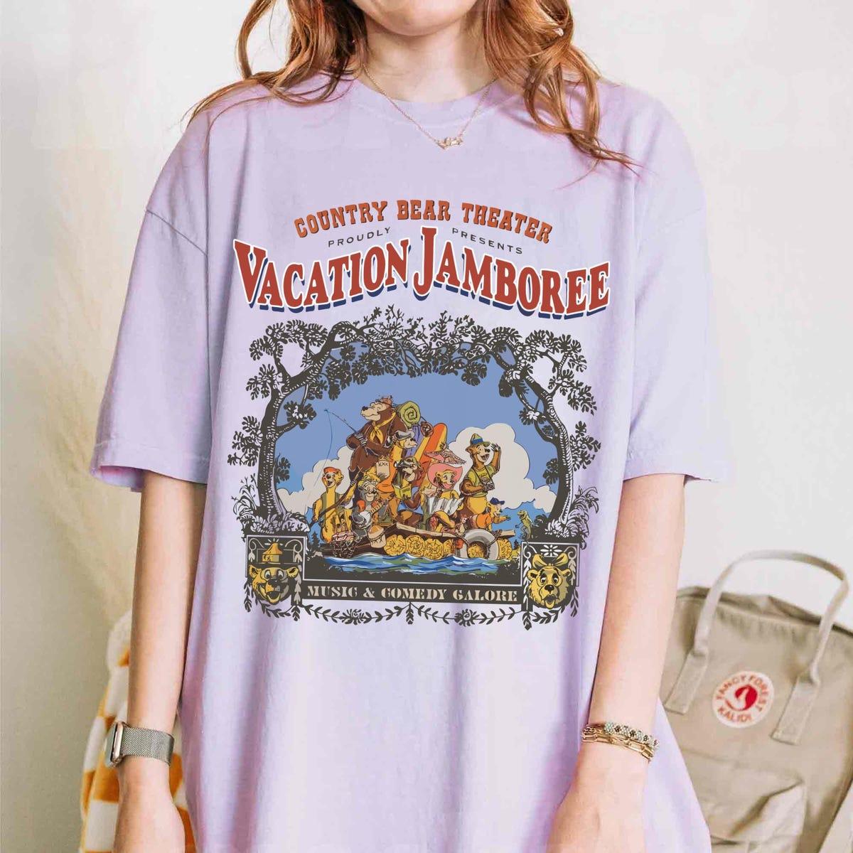 Vintage Disney Vacation Jamboree Disney Country Bear Theater Shirt 1