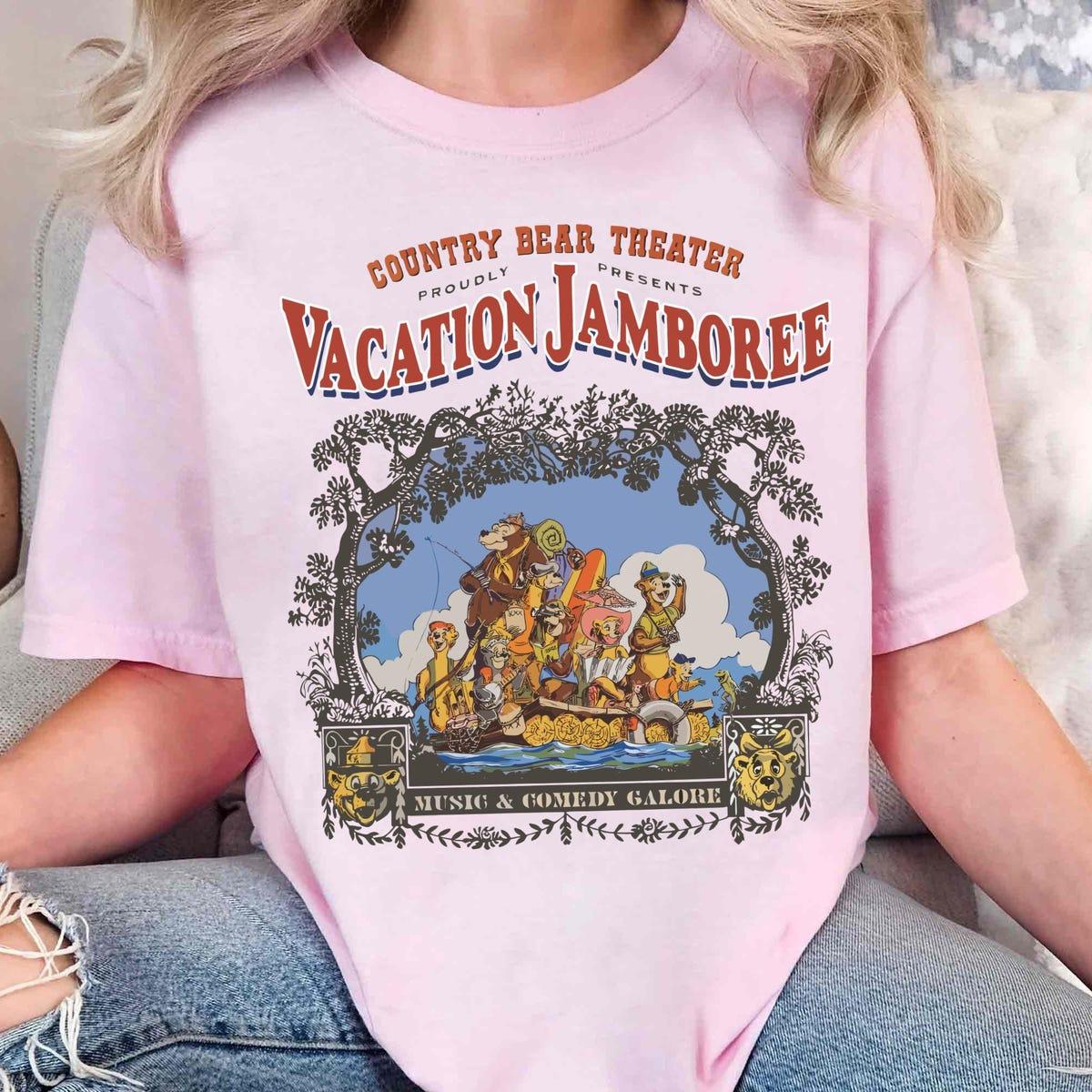 Vintage Disney Vacation Jamboree Disney Country Bear Theater Shirt 4