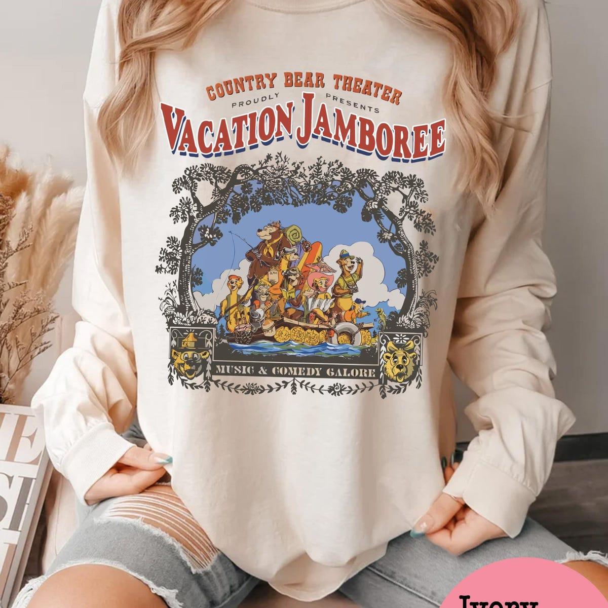 Vintage Disney Vacation Jamboree Disney Country Bear Theater Shirt 5