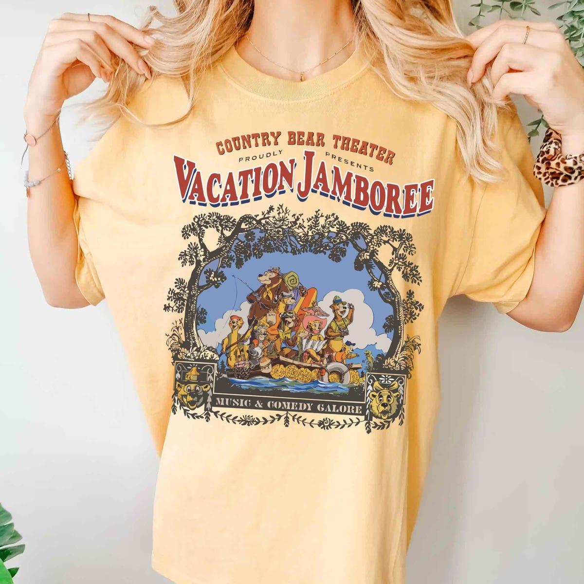 Vintage Disney Vacation Jamboree Disney Country Bear Theater Shirt 6