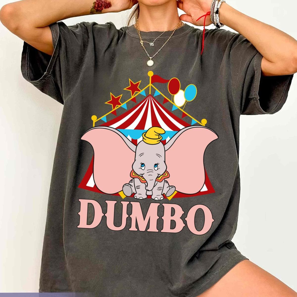 Vintage Dumbo Circus Dumbo Flying Elephant Disney Shirt 1