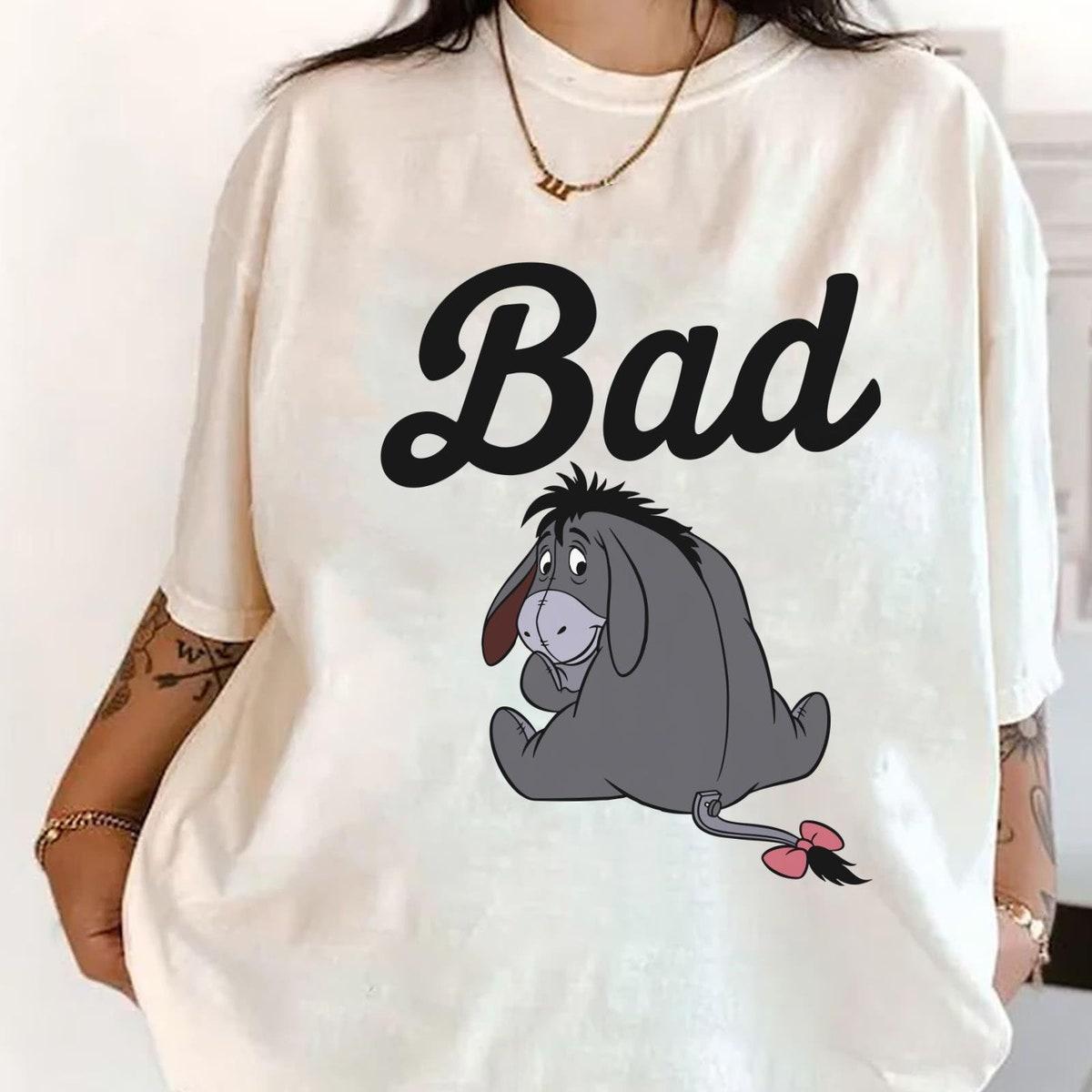 Vintage Eeyore Badass Winnie The Pooh Disney Shirt 3