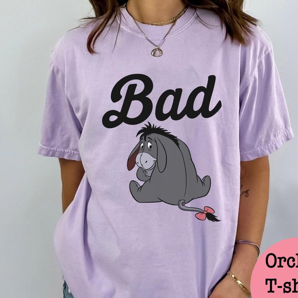 Vintage Eeyore Badass Winnie The Pooh Disney Shirt 4