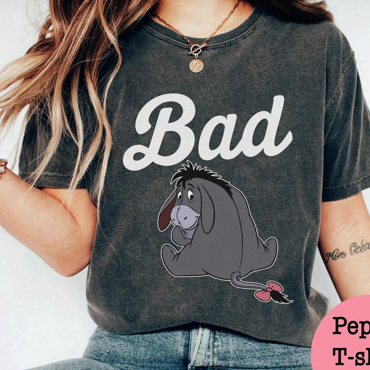 Vintage Eeyore Badass Winnie The Pooh Disney Shirt 5