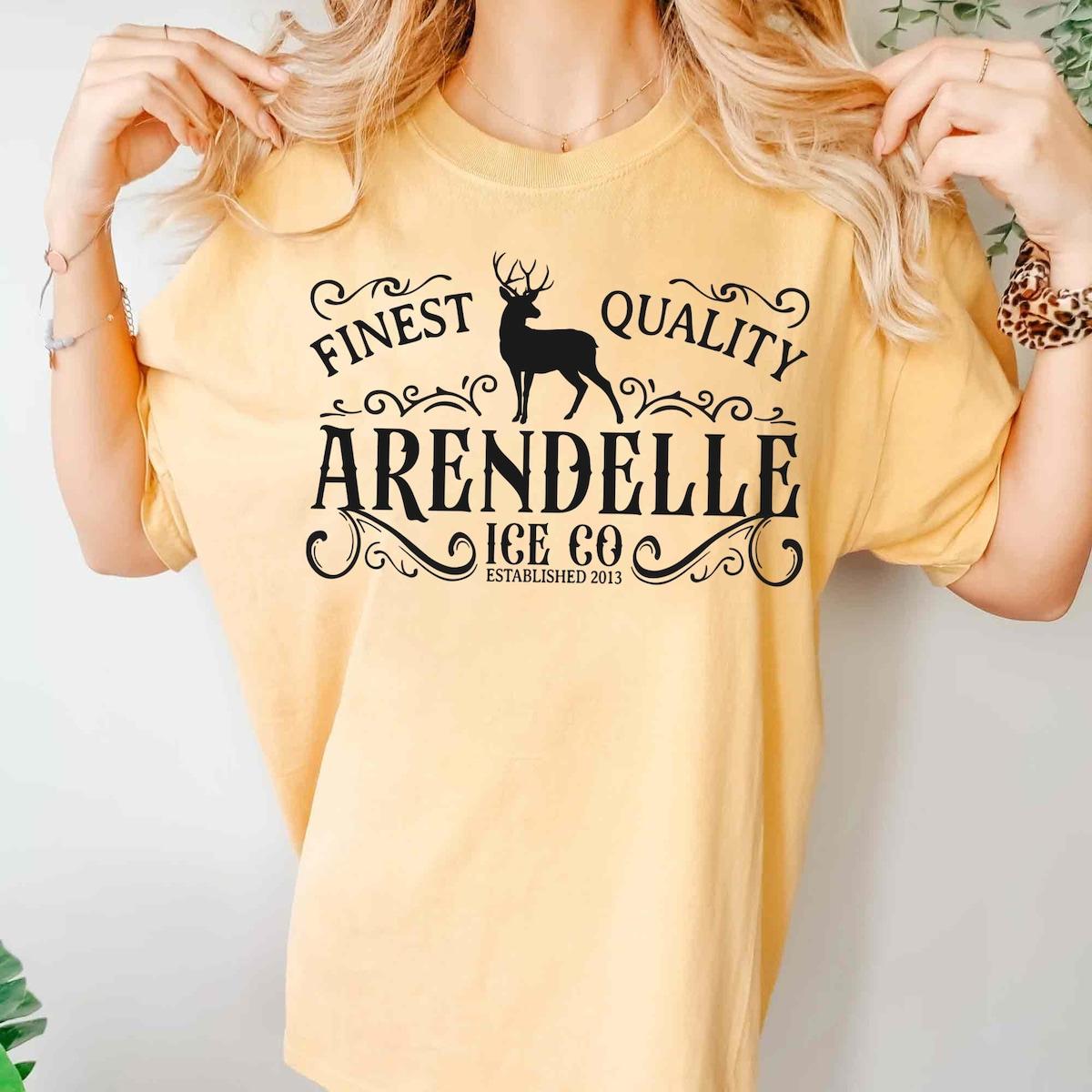 Vintage Frozen Arendelle Ice Company Disney Frozen Shirt 3