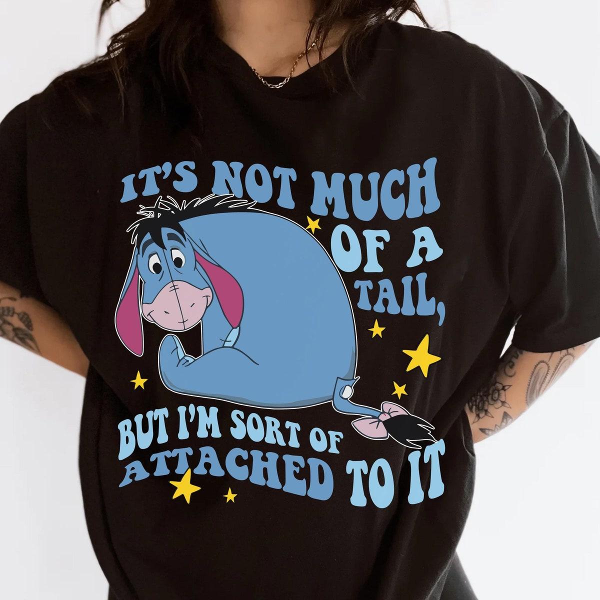 Vintage Groovy Eeyore It's Not Much Of A Tail Shirt 1